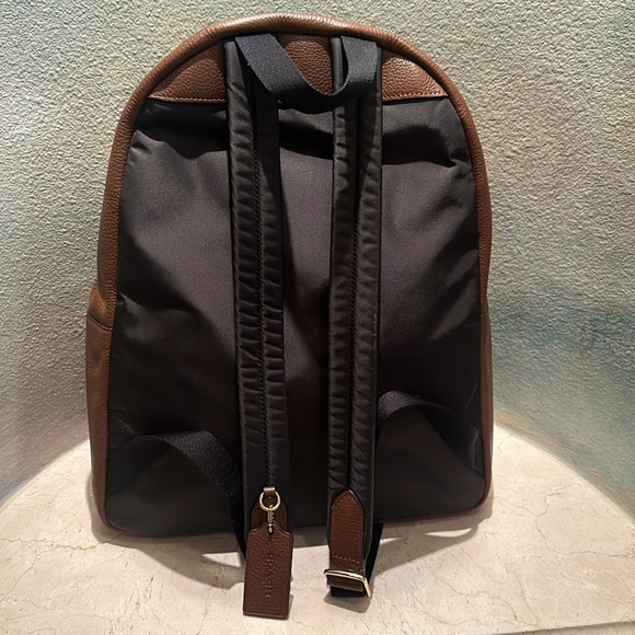 Coach Charlie Leather Backpack Tan color - Picture 5 of 11